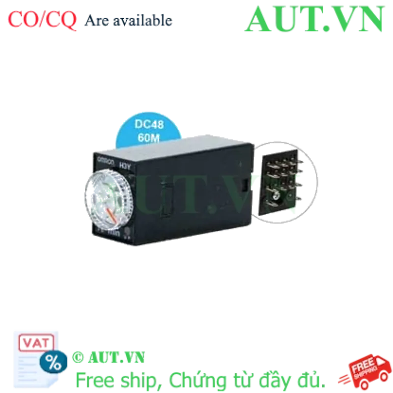 Ảnh của Timer Omron H3Y-4-B DC48 60M