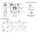 Ảnh của Quạt Thông Gió Omron R87F-A3A15LP (115VAC) - Vòng Bi Siêu Bền, Khung Nhôm Chịu Nhiệt, Tản Nhiệt Mạnh