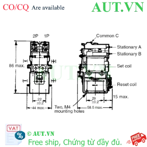 Ảnh của Rơ le trung gian Omron MM2K DC200/220