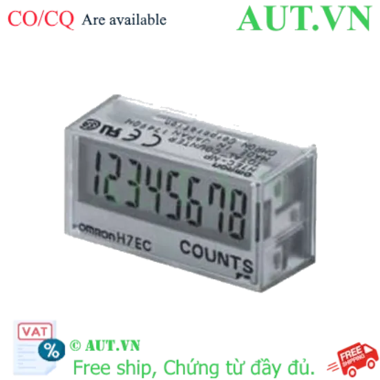 Ảnh của Bộ đếm Omron H7EC-NP: LCD 8 Số, Nguồn Pin 3V, Ngõ Vào Đa Năng - AUT VN