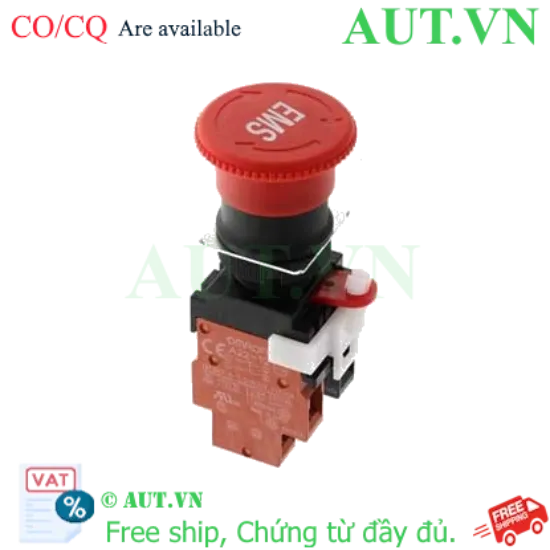Ảnh của Công tắc nút nhấn Omron A22E-M-12-EMS-RD