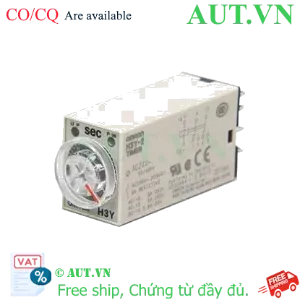 Ảnh của Timer Omron H3Y-2 AC24 30S - Rơ Le Thời Gian ON Delay 24VAC (1-30s)