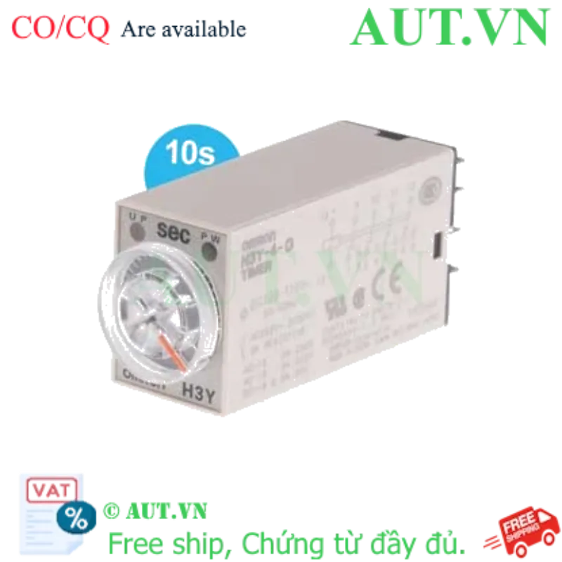 Ảnh của Timer Omron H3Y-4-0 DC100-110 10S
