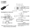 Ảnh của Cảm biến tiệm cận Omron TL-W3MC2 2M - Ngõ ra NPN, Loại vuông, 3mm