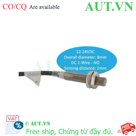 Ảnh của Cảm biến tiệm cận Omron E2E-X2D1-N 5M | M8, 2mm, 2-Wire DC NO - Chính hãng AUT VN