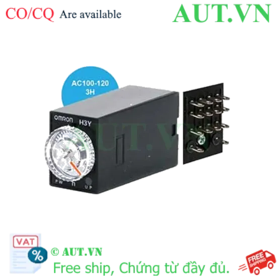 Ảnh của Timer Omron H3Y-4-B AC100-120 3H