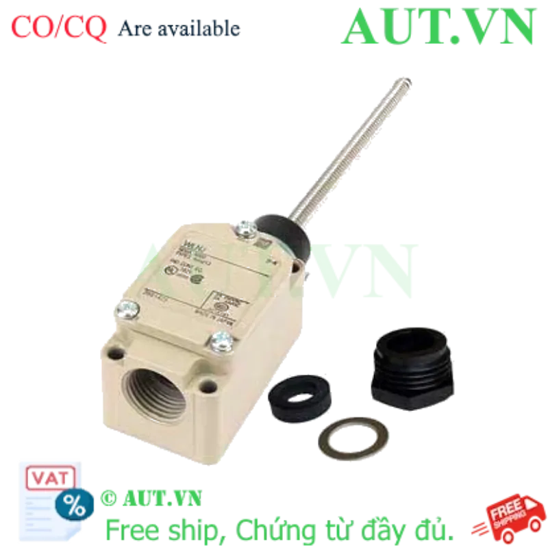 Ảnh của Công tắc hành trình Omron WLNJ Chính hãng | Thân nhôm IP67, Cần lò xo, Tiếp điểm DPST