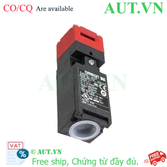Ảnh của Khóa Cửa An Toàn Omron D4NS-4CF - Tiếp Điểm 1NO+2NC, Chống Nước IP67, Độ Bền Công Nghiệp