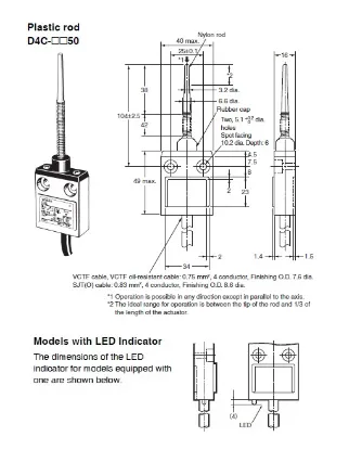 Ảnh của Công tắc hành trình Limit Switch  Omron D4C-3350