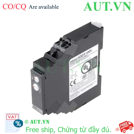 Ảnh của Timer Omron H3DT-HCL AC100-120V: Trễ Tắt (OFF-Delay), Siêu Mỏng 17.5mm, Độ Chính Xác Cao - AUT VN