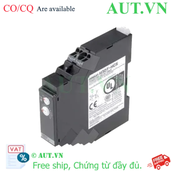 Ảnh của Timer Omron H3DT-HCS AC100-120V | OFF Delay, Slim 17.5mm, Chính hãng Nhật Bản