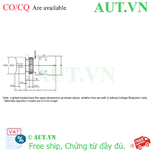 Ảnh của Công tắc nút nhấn Omron A22L-DA-24A-11M