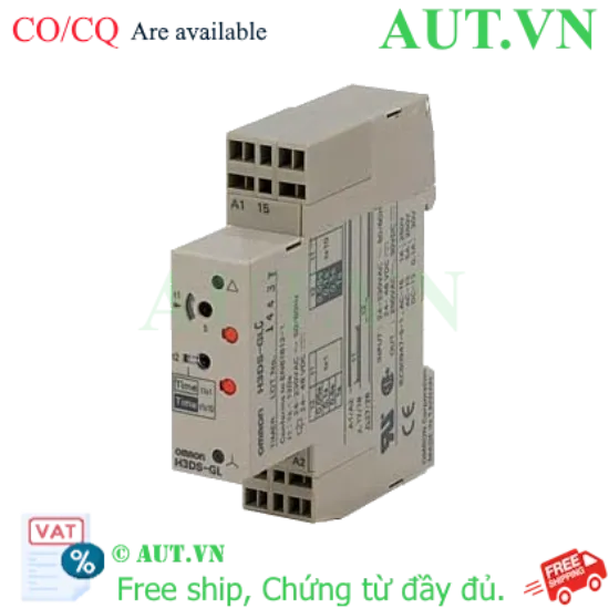 Ảnh của Bộ Hẹn Giờ Sao-Tam Giác Omron H3DS-GLC Đa Dải, Gắn Ray DIN