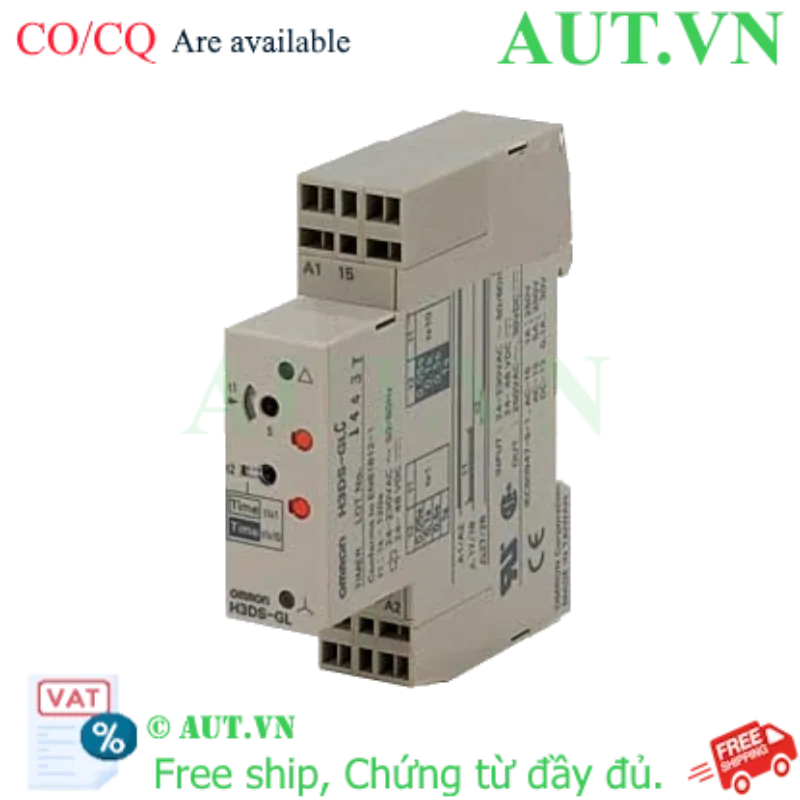 Ảnh của Bộ Hẹn Giờ Sao-Tam Giác Omron H3DS-GLC Đa Dải, Gắn Ray DIN