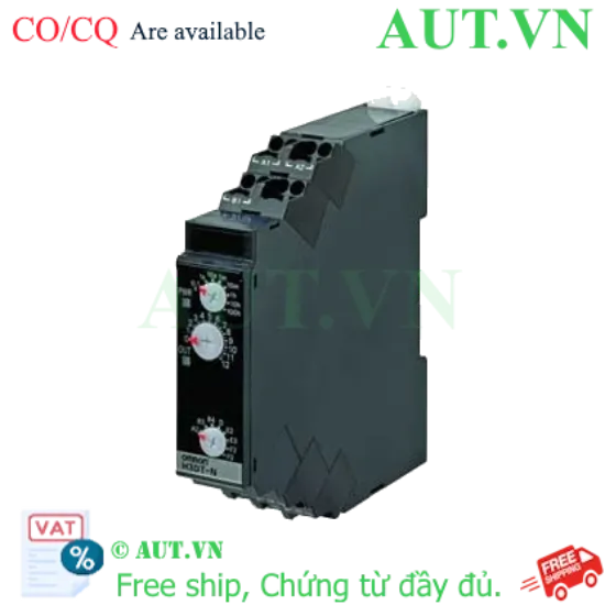 Ảnh của Timer Omron H3DT-N1 Chính Hãng | Siêu Mỏng 17.5mm, Nguồn 24-240V, Đa Năng | AUT VN