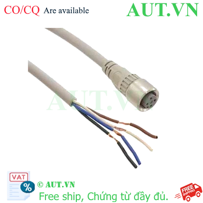 Ảnh của Cable cho cảm biến Omron XS2F-E421-J80-F