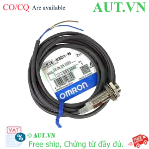 Ảnh của Cảm biến tiệm cận Omron E2E-X3D1-N 2M - M12, 3mm, Ngõ ra 2 dây NO | AUT VN