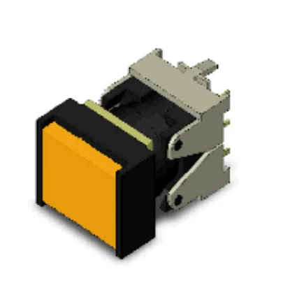 Ảnh của Công tắc nút nhấn  Omron A16L-JYM-12D-2P