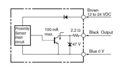 Ảnh của Cảm biến tiệm cận  Omron E2C-JC4EH 2M