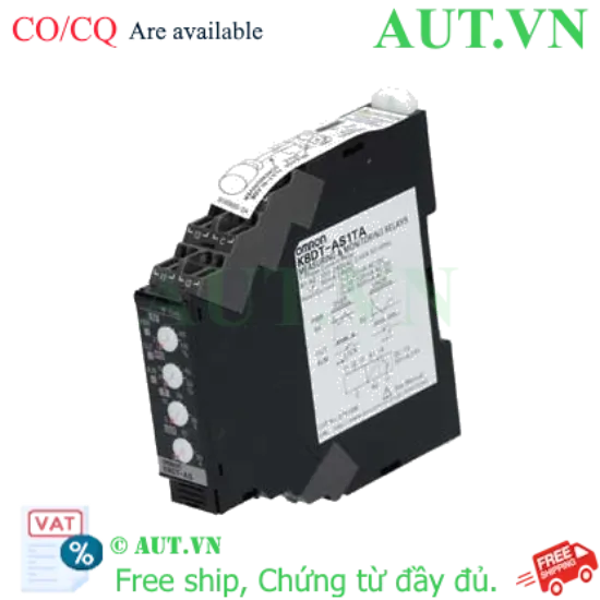 Ảnh của Rơ Le Bảo Vệ Dòng Omron K8DT-AS1TA - Chống Quá Dòng & Sụt Dòng, Độ Chính Xác Cao, 100-240VAC