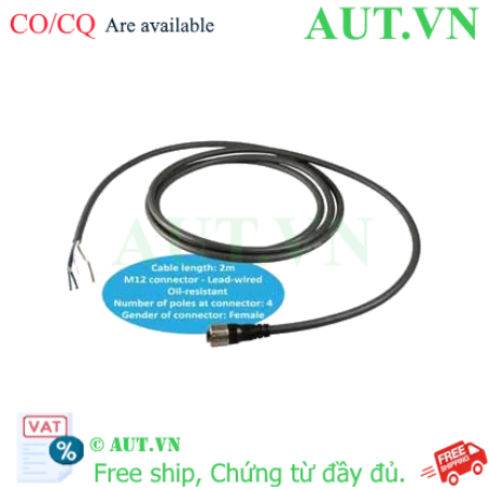 Ảnh của Cable cho cảm biến Omron XS5F-D421-D80-P