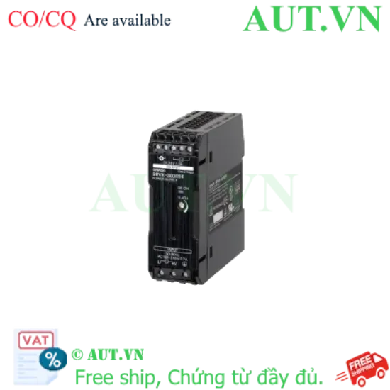 Ảnh của Bộ Nguồn Omron S8VK-G03024 24VDC 30W - Chịu Nhiệt -40°C, Siêu Mỏng, Chuẩn DIN Rail | AUT VN
