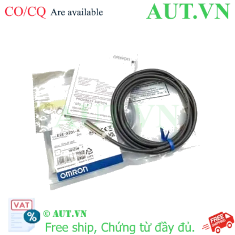 Ảnh của Cảm biến tiệm cận Omron E2E-X2D1-R 2M - M8, 2mm, 2 Dây DC NO Chính Hãng