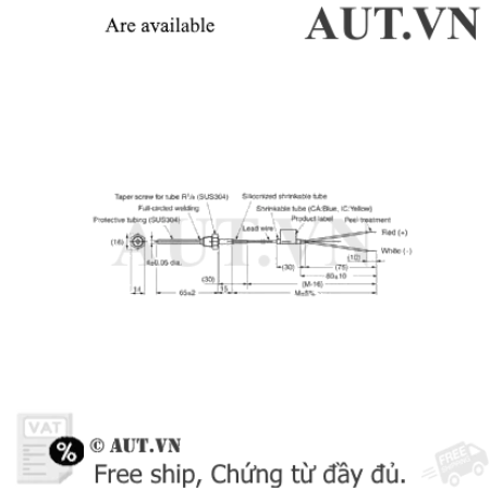 Ảnh của Cảm biến nhiệt độ Omron E52-CA6D-N-25 D4.0 2M