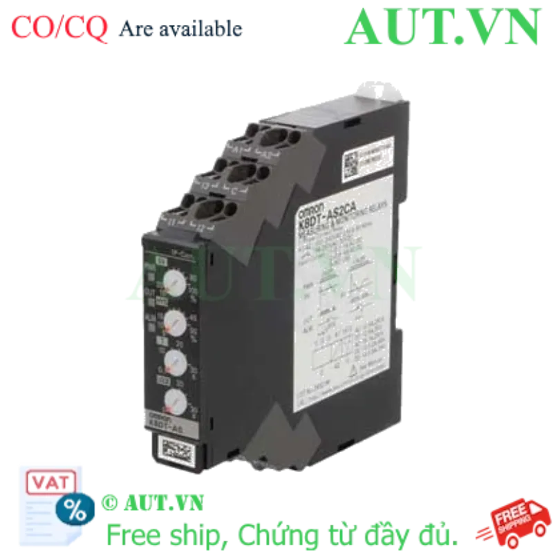 Ảnh của Rơ le bảo vệ dòng Omron K8DT-AS2CA - Chống Quá & Sụt Dòng, Tiếp điểm SPDT | AUT VN