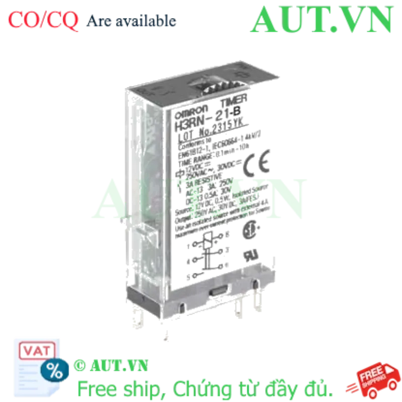Ảnh của Timer Omron H3RN-21-B AC24