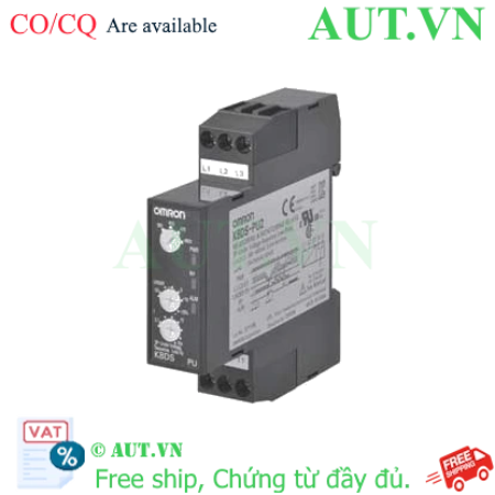 Ảnh của Rơ le giám sát pha Omron K8DS-PU1 - Chống Mất pha, Đảo pha, Thấp áp | Chính hãng AUT VN