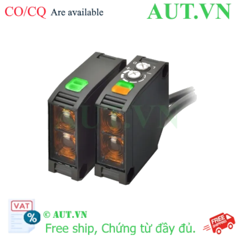 Ảnh của Cảm biến quang điện Omron E3JK-TR11 2M - Thu Phát Riêng, 40m, Ngõ Ra Relay