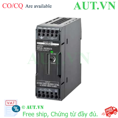 Ảnh của Bộ Nguồn Xung Omron S8VK-S03024 | 24VDC 1.3A 30W | Siêu Mỏng, Lắp Ray DIN, Chính Hãng AUT VN