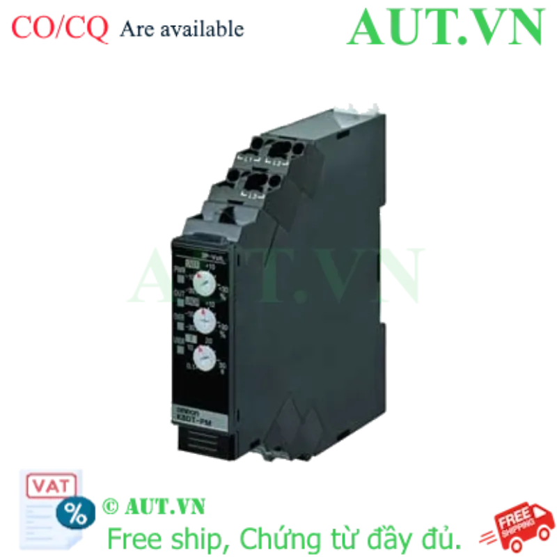 Ảnh của Rơ le bảo vệ điện áp và pha Omron K8DT-PM1CN - Slim 17.5mm, Push-In Plus