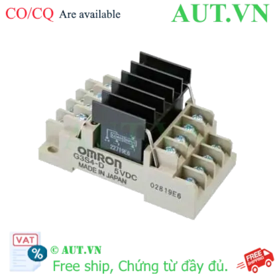 Ảnh của Relay bán dẫn Omron G3S4-D DC5