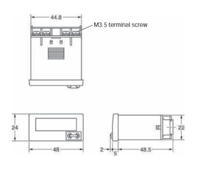 Ảnh của Bộ đếm Omron H7ET-N
