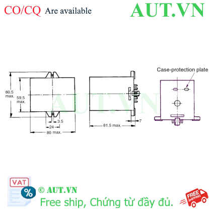 Ảnh của Rơ le trung gian Omron MM4XP DC125