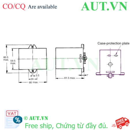 Ảnh của Rơ le trung gian Omron MM4XP DC125