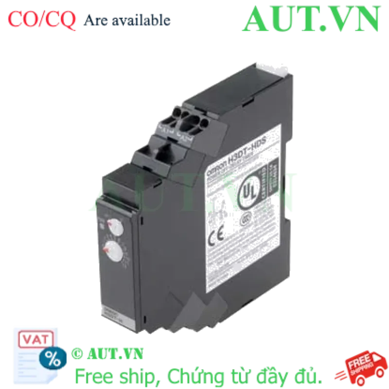 Ảnh của Timer Omron H3DT-HDS | Trễ Ngắt (Off-Delay) 0.1-12s, Slim 17.5mm, AC 200-240V | AUT VN