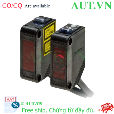 Ảnh của Cảm biến quang điện Omron E3Z-LT81-D 2M - Thu Phát Riêng 60m, PNP, Chống Nước IP67