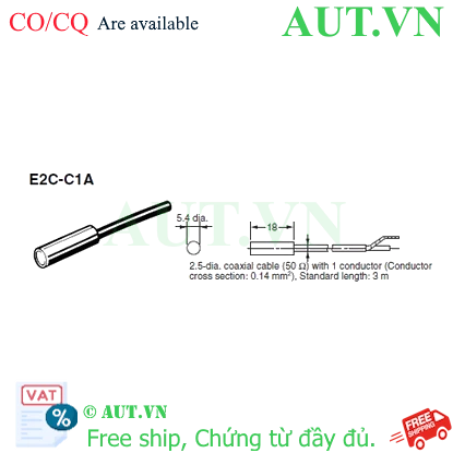 Ảnh của Cảm biến tiệm cận Omron E2C-C1A 3M