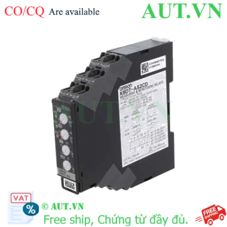Ảnh của Rơ le bảo vệ dòng Omron K8DT-AS2CD | 24VAC/DC | Bảo vệ Quá dòng & Sụt dòng