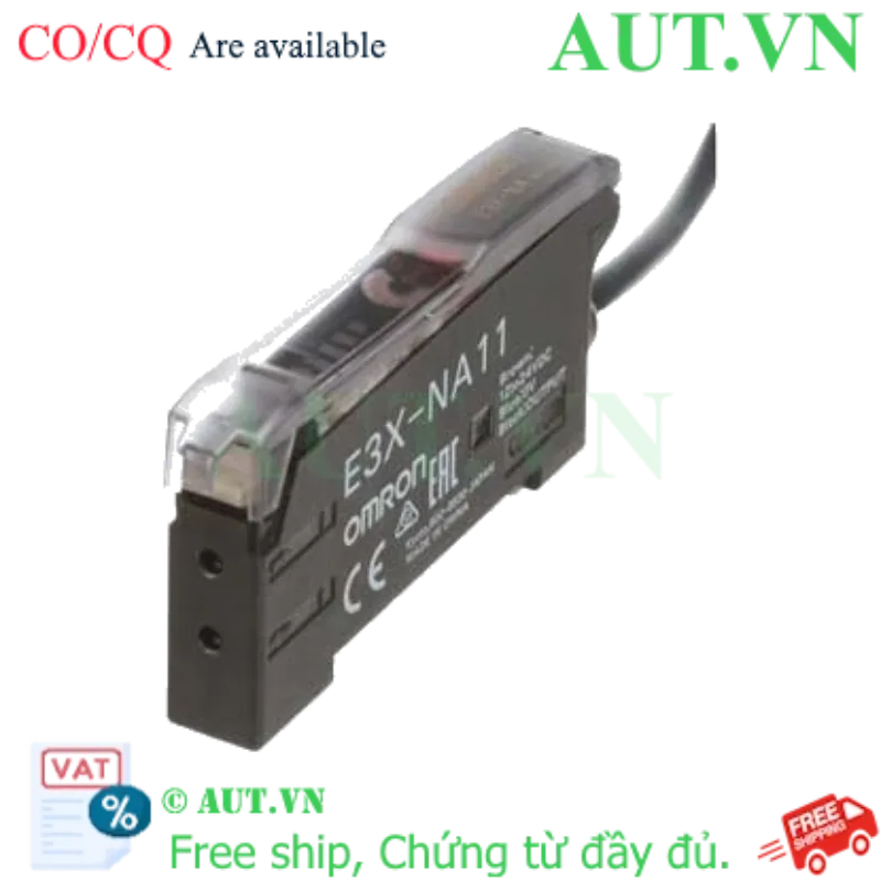 Ảnh của Cảm biến sợi quang Omron E3X-NA11 2M - NPN, Phát hiện vật trong suốt, Độ nhạy cao