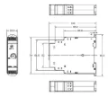 Ảnh của Timer Omron H3DK-HCL AC100-120V - Chế độ OFF-Delay, Dải 0.1s-120s, Relay SPDT Chính Hãng AUT VN