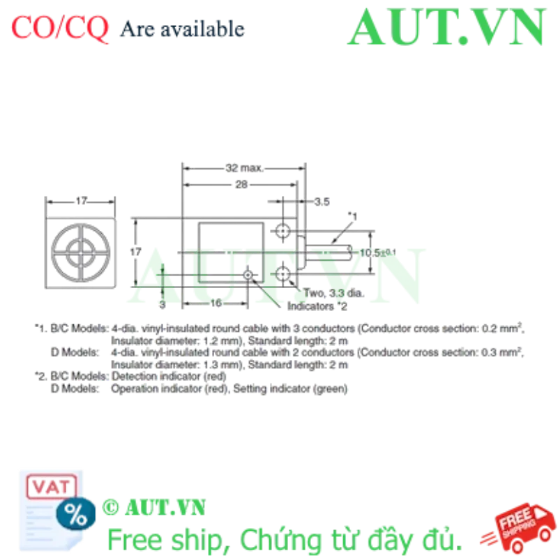 Ảnh của Cảm biến tiệm cận Omron TL-Q5MB1 2M