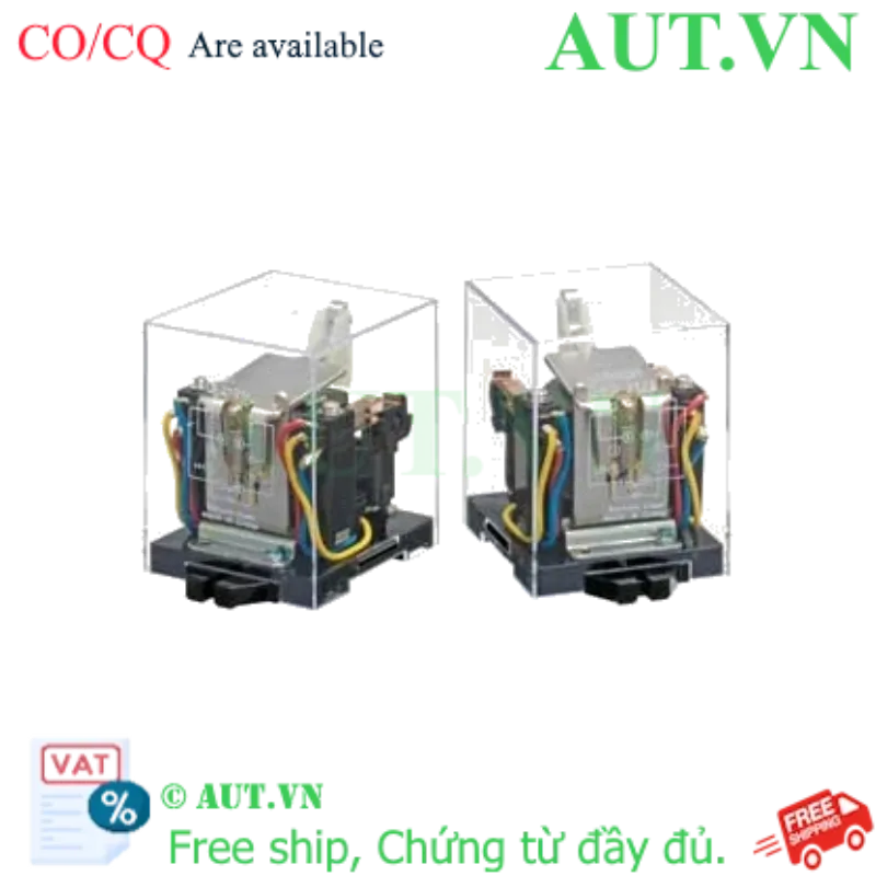 Ảnh của Rơ le chốt Omron G4Q-212S DC48 - 48VDC, DPDT 5A, Cơ chế Latching Cơ khí