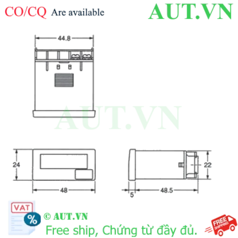 Ảnh của Bộ đếm Omron H7ER-N