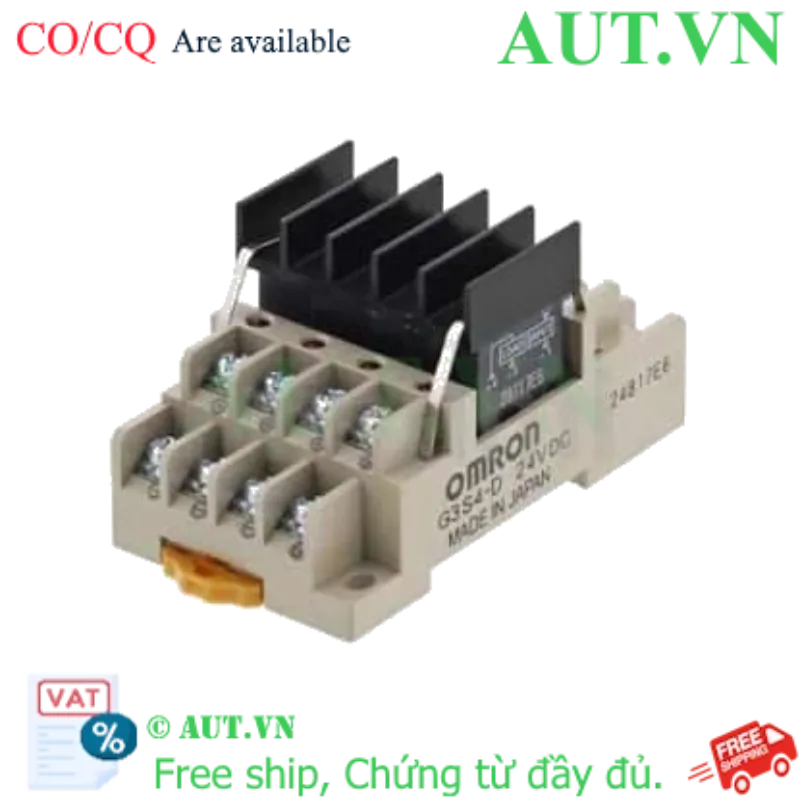 Ảnh của Relay Bán Dẫn Omron G3S4-D DC24 | 1A, 24VDC, Đóng Ngắt Siêu Nhanh
