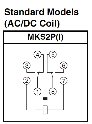 Ảnh của Rơ le trung gian  Omron MKS2PI DC24