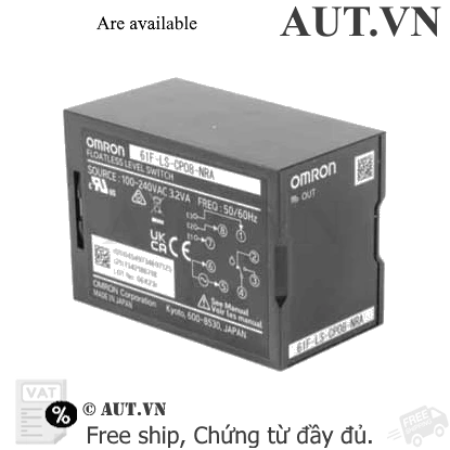 Ảnh của Bộ điều khiển mực nước Omron 61F-LS-CP08-NRA chính hãng